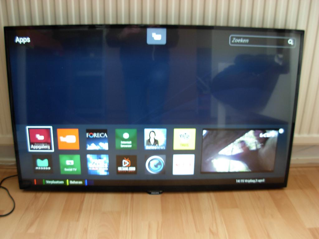 Philips UHD 4K smart tv 43 inch met ophangbeugel., Ophalen, Philips, LED, 50 Hz