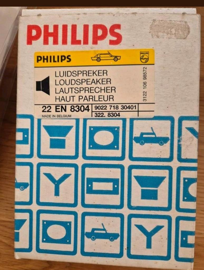 Philips Luidspreker 22 EN 8304 - Nieuw in doos, Philips, Overige typen, Nieuw, Ophalen of Verzenden