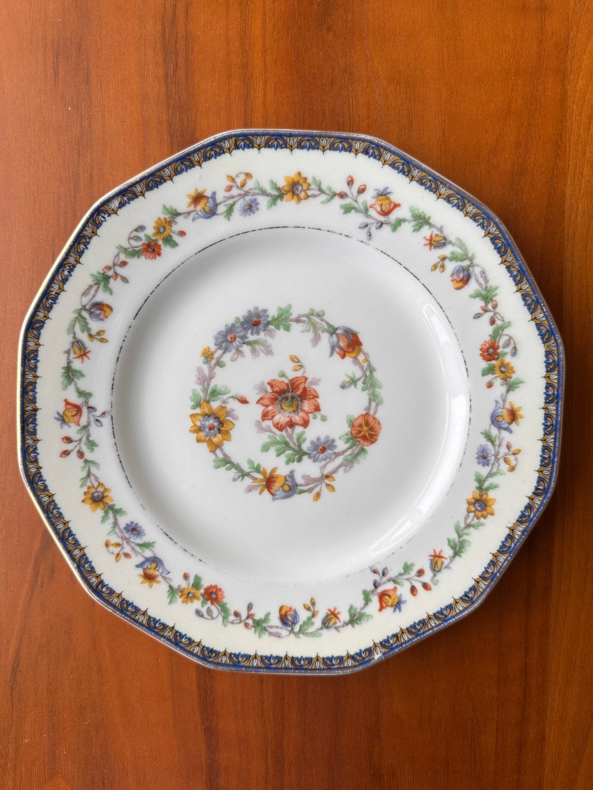 Vintage Theodora Haviland Chateaudun bord, Ophalen of Verzenden