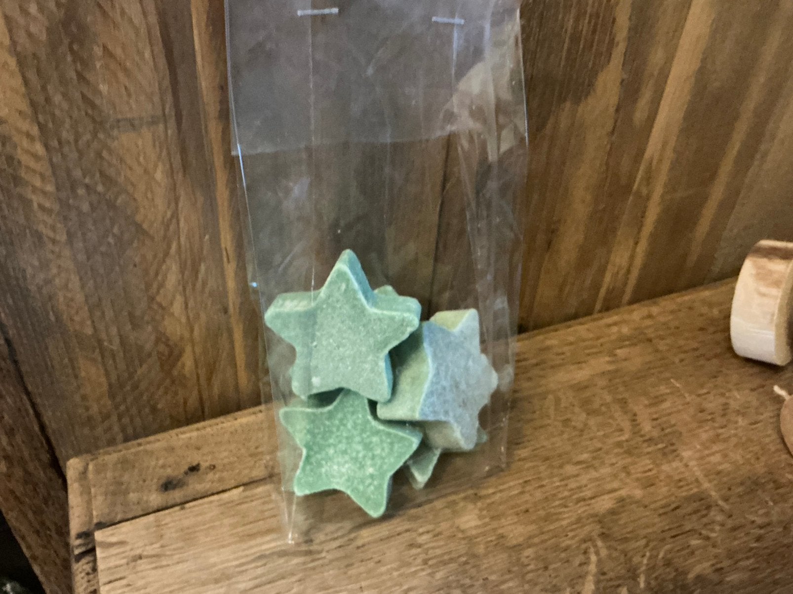 NIEUW set van 5 sterren geurblokjes in de geur wood, Ophalen of Verzenden, Nieuw