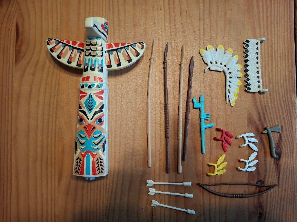 Playmobil. Spullen met thema indianen., Ophalen of Verzenden, Gebruikt