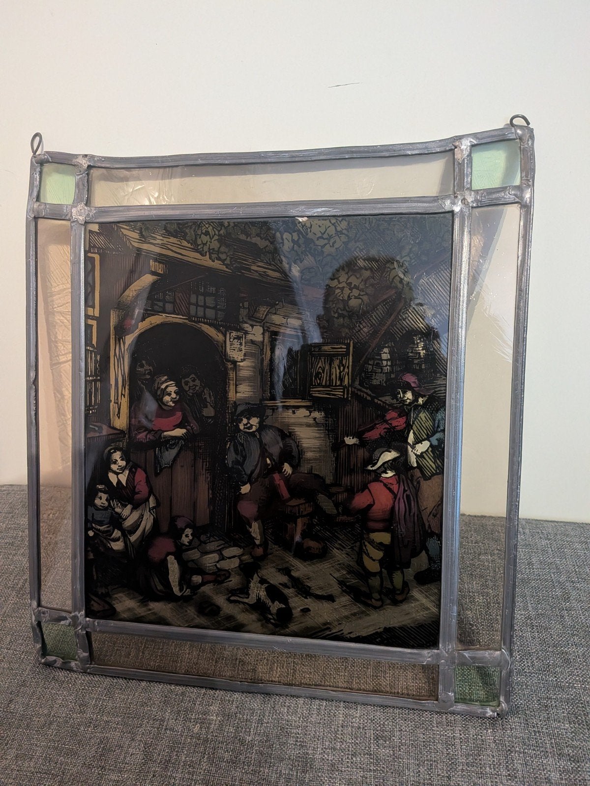 Glas in lood raamhanger, Ophalen of Verzenden