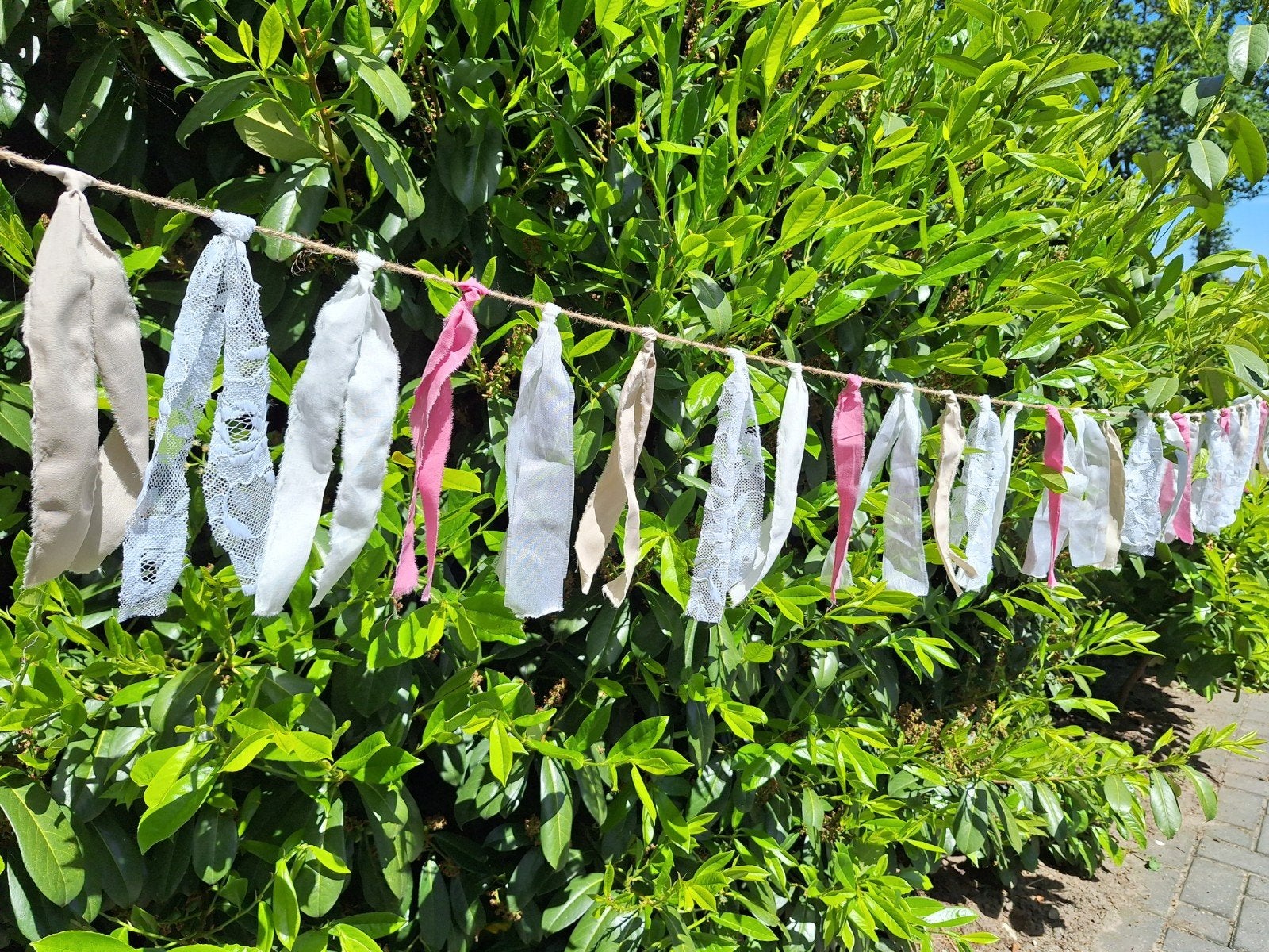 Te huur voor bruiloft /feestje slingers zuilen  lampionnen, Ophalen of Verzenden, Nieuw, Geboorte of Huwelijk