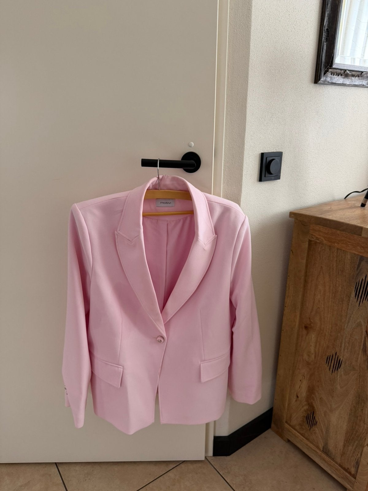 Blazer motivi 46, Verzenden, Zo goed als nieuw, Maat 46/48 (XL) of groter, Roze