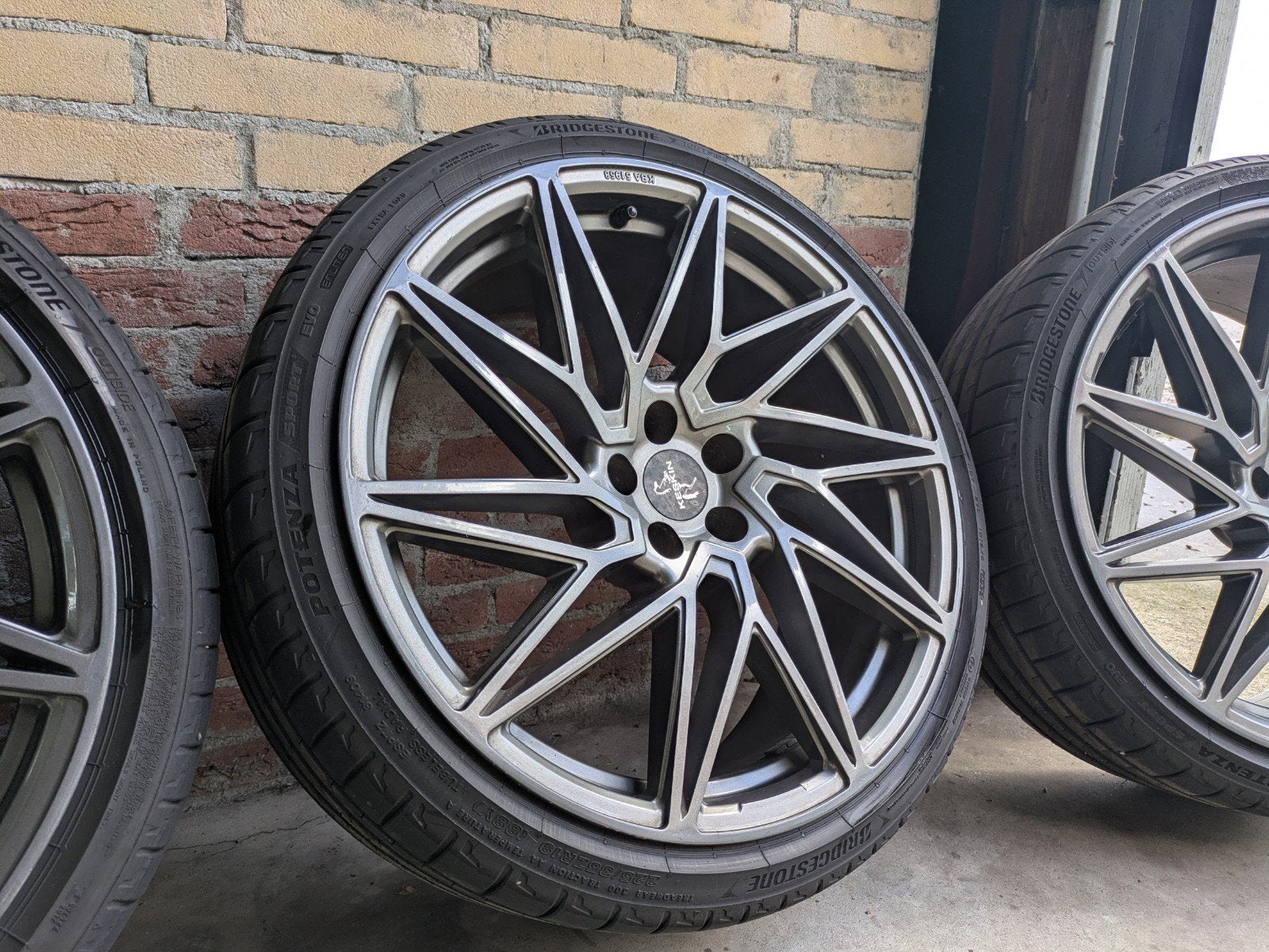 Wielen velgen 5x100 19" Keskin KT20 19x8,5 antraciet, Auto-onderdelen, Gebruikt, Banden en Velgen, Personenwagen, Ophalen