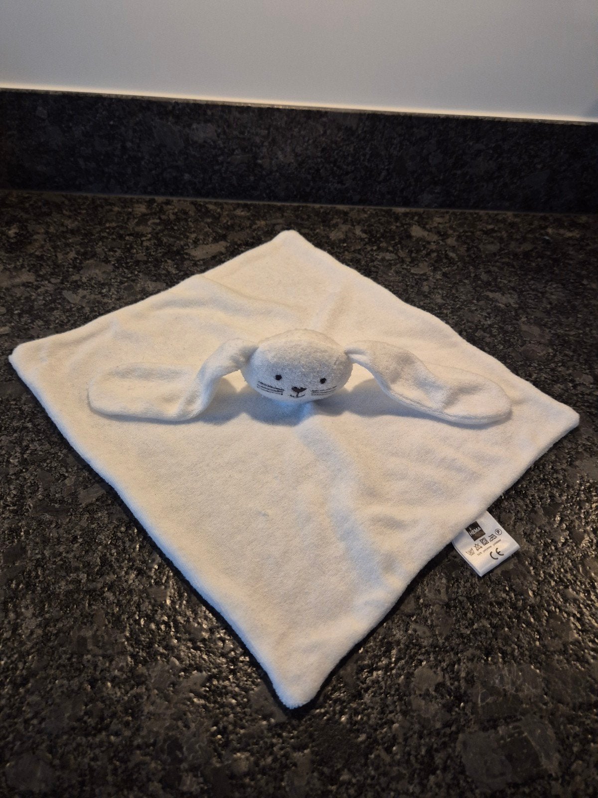 HEMA  - Knuffeldoek Konijn badstof 33.58.3811, Ophalen of Verzenden, Konijn