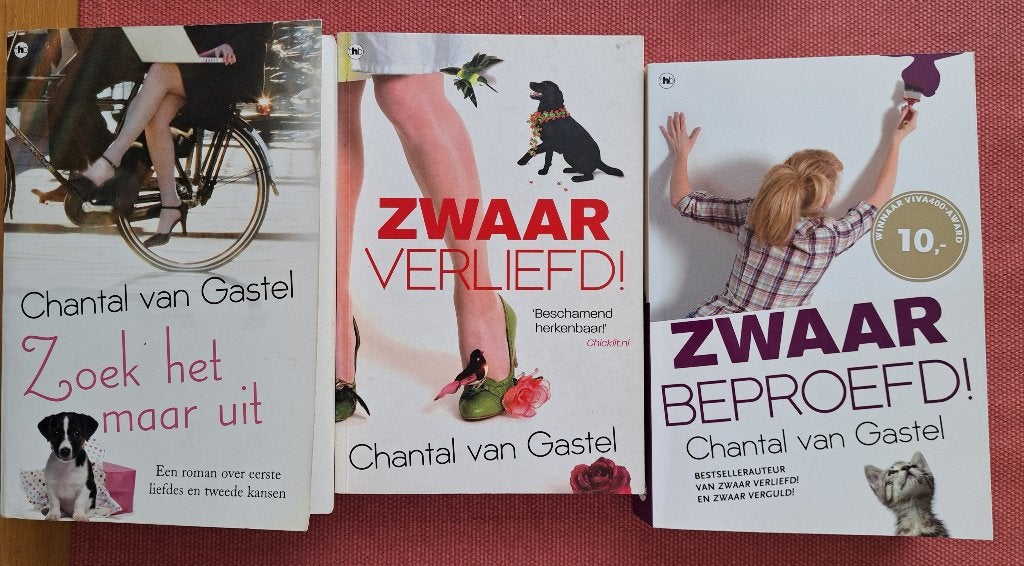 Chantal van Gastel Boeken (o.a. Zwaar beproefd), Ophalen of Verzenden, Gelezen, Chantal van Gastel