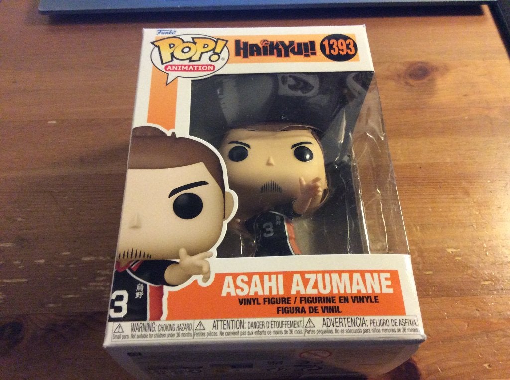Funko Pop animation, Asahi Azumane. 1393. Nieuw, Ophalen of Verzenden, Nieuw