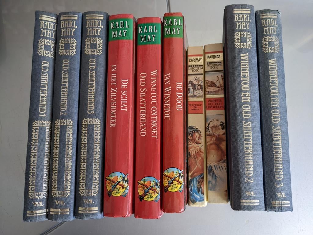 Karl May Boeken:, Boeken, Romans, Ophalen of Verzenden