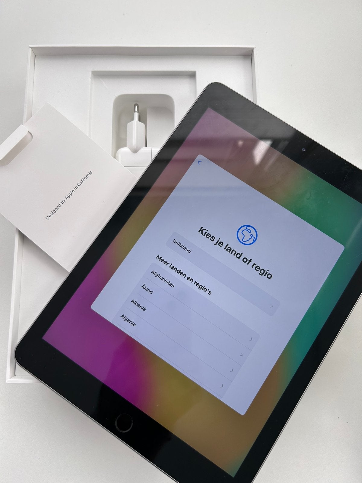 iPad 6 32GB zilvergrijs, Computers en Software, Apple iPads, 32 GB, Apple iPad, Zo goed als nieuw, Grijs