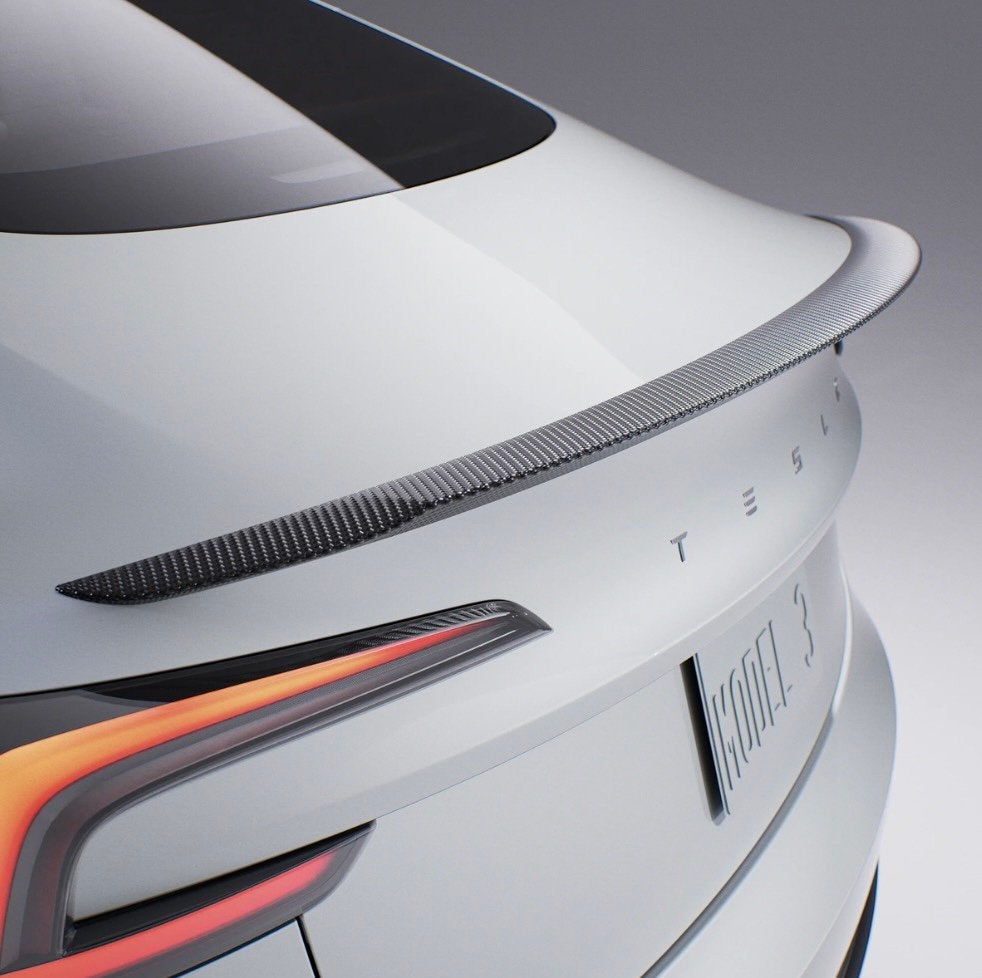 Carbon Spoiler Tesla Model 3 *Origineel Tesla, Ophalen of Verzenden