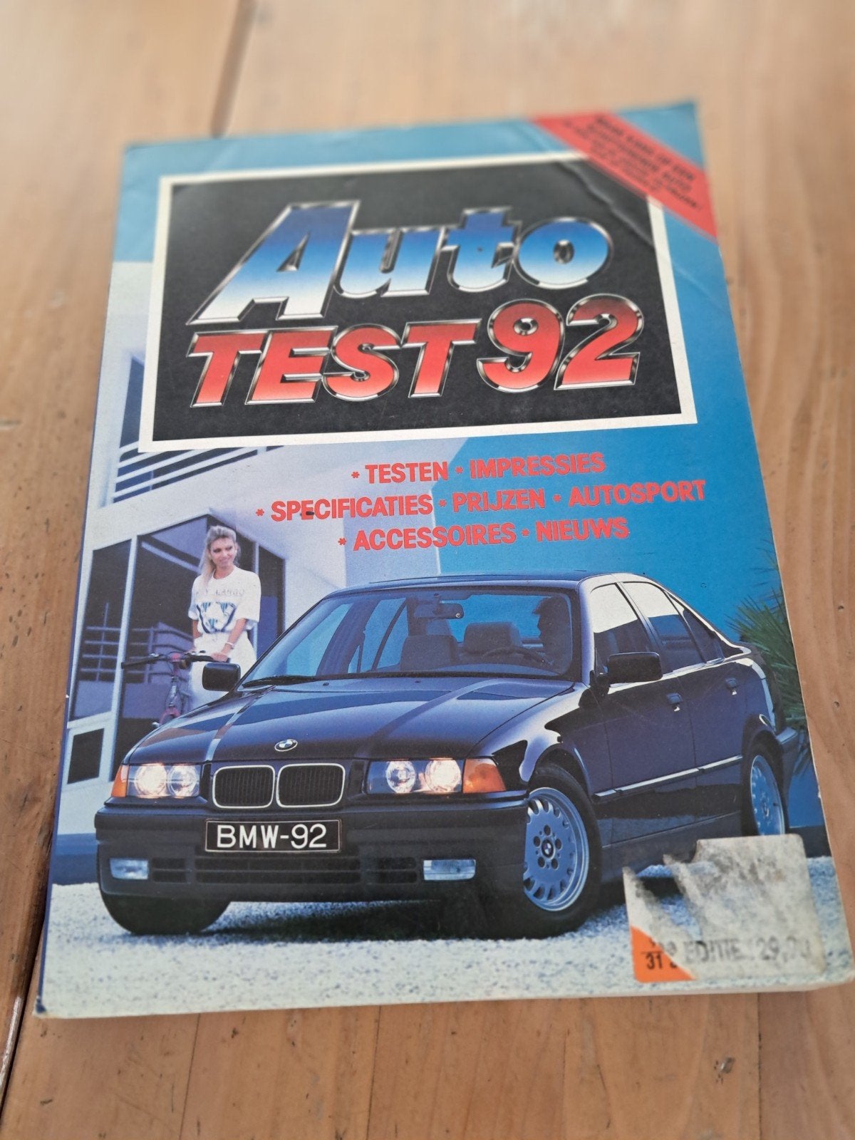 Autotest '92 1992, Boeken, Auto's | Boeken, Ophalen of Verzenden, Gelezen, Algemeen