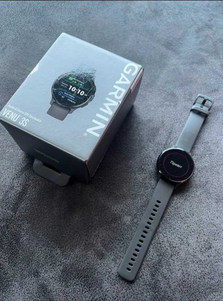 Garmin Venu 3S Smartwatch zwart 41mm - Zo goed als nieuw, Sieraden, Tassen en Uiterlijk, Smartwatches, Afstand, Ophalen of Verzenden