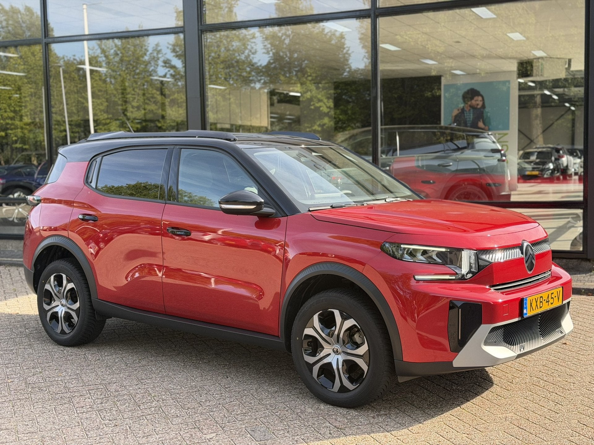 Citroën C3 Aircross 1.2 Hybrid 145pk Plus Camera | Carplay, Auto's, Dealer onderhouden, Stof, 1199 cc, Parkeersensor