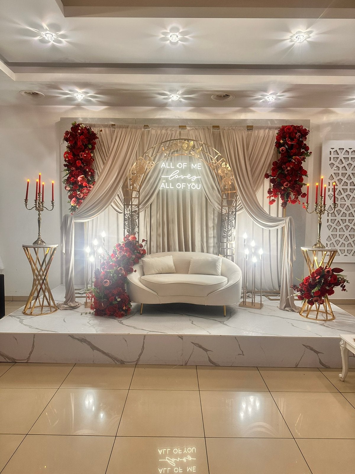 Wedding& verlovings decoratie | VERHUUR, Ophalen, Zo goed als nieuw