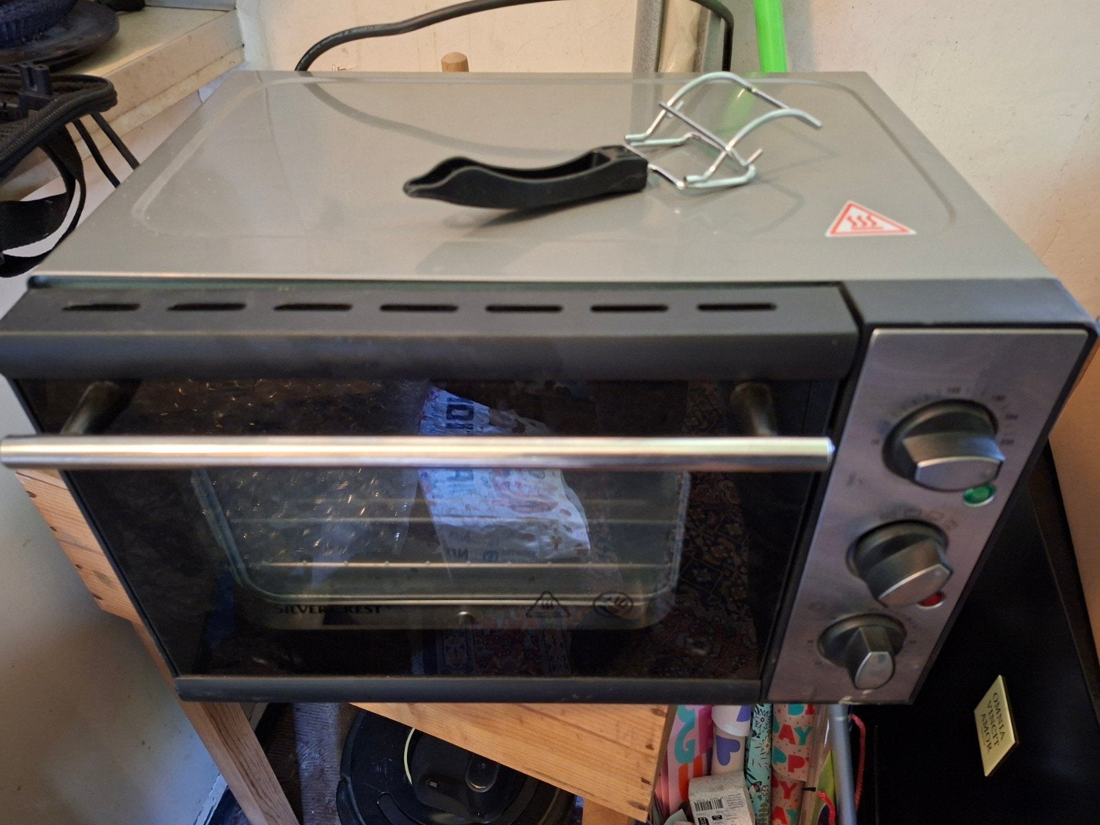 SilverCrest Mini-oven - Compact en Handig, Ophalen, Minder dan 45 cm, Gebruikt, Silvercrest