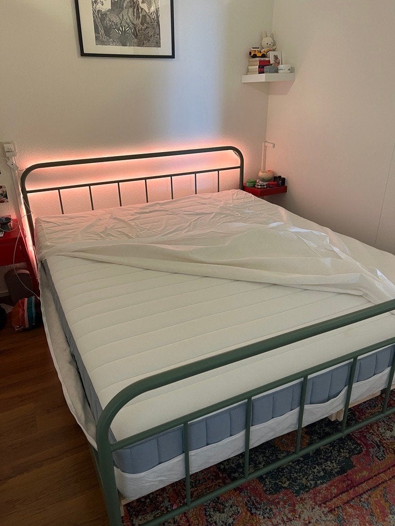 IKEA Valevag matras 160x200 - Zo goed als nieuw, Ophalen, Tweepersoons, Zo goed als nieuw, Matras