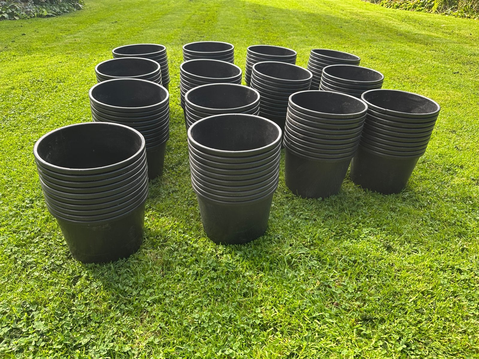 kweekpotten plantenkuipen bloempotten 120st 7 L diam 26xH20, 25 tot 40 cm, Kunststof, Rond, Nieuw