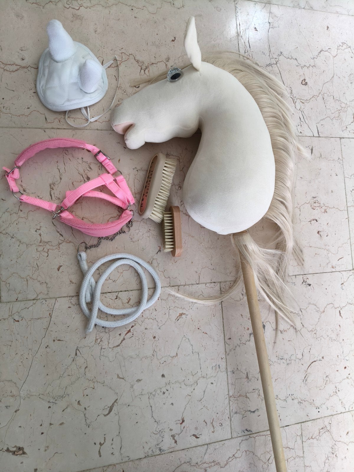 Pipoos Hobby Horse met Accessoires, Ophalen, Gebruikt, Jongen of Meisje