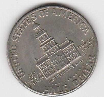 ½ Dollar "Kennedy " Bicentennial,Zilver 1776-1976 USA, Postzegels en Munten, Munten | Amerika, Ophalen of Verzenden, Noord-Amerika