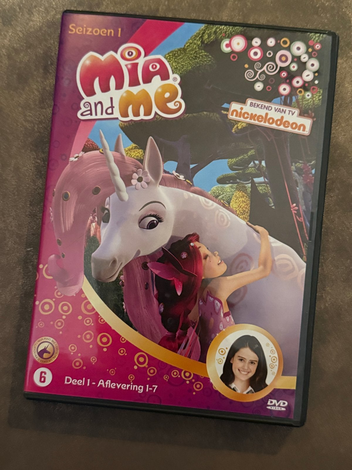 Mia and Me - Seizoen 1 Deel 1 (Aflevering 1-7) DVD, Gebruikt, Animatie, Alle leeftijden, Tv-serie