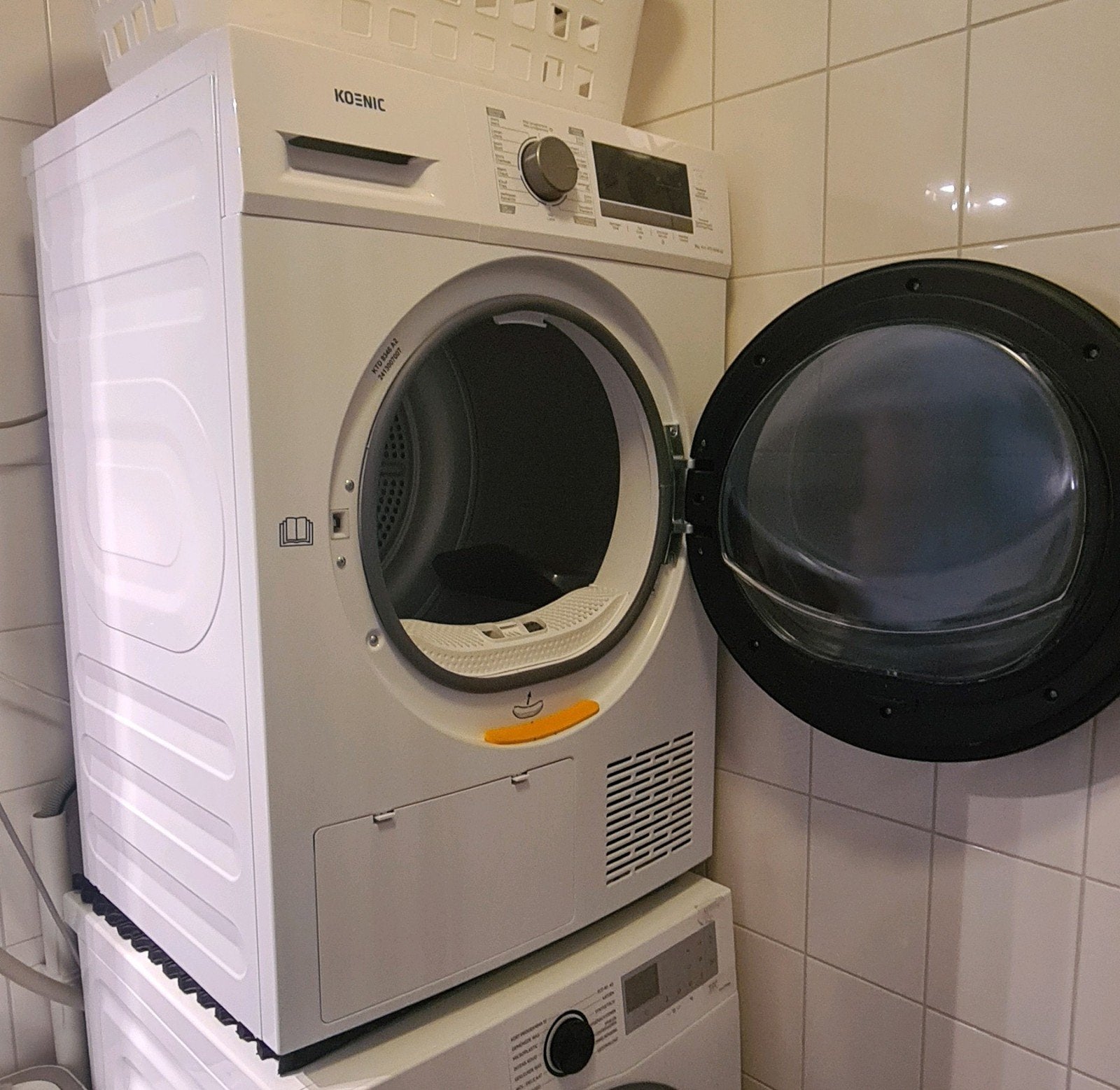 Zo goed als nieuwe Koenic droger - 8kg, A++, Witgoed en Apparatuur, Wasdrogers, Ophalen