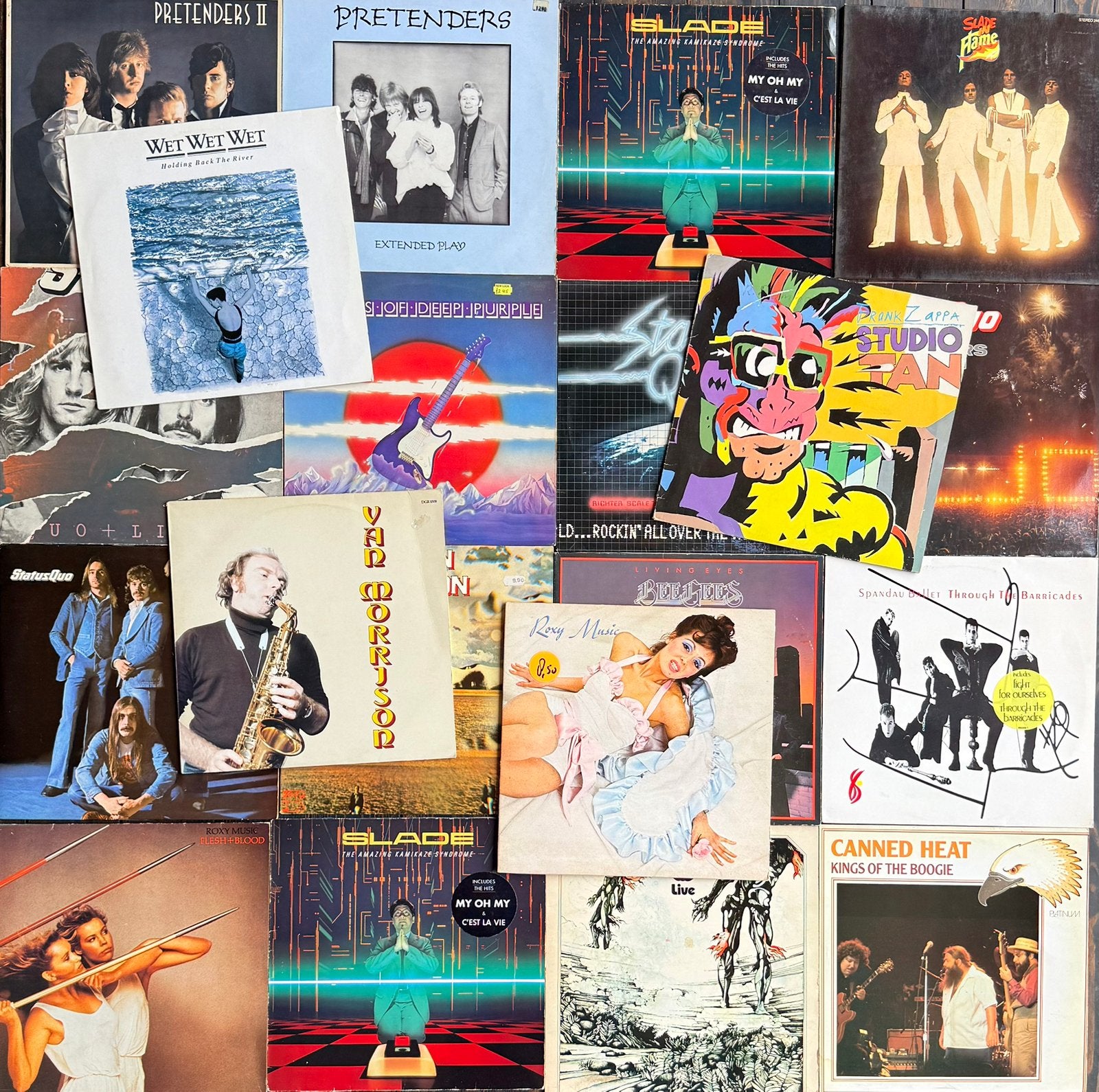 100 vinyl platen lp’s pop rock 60’s 70’s 80’s in goede staat, Ophalen, Pop, LP