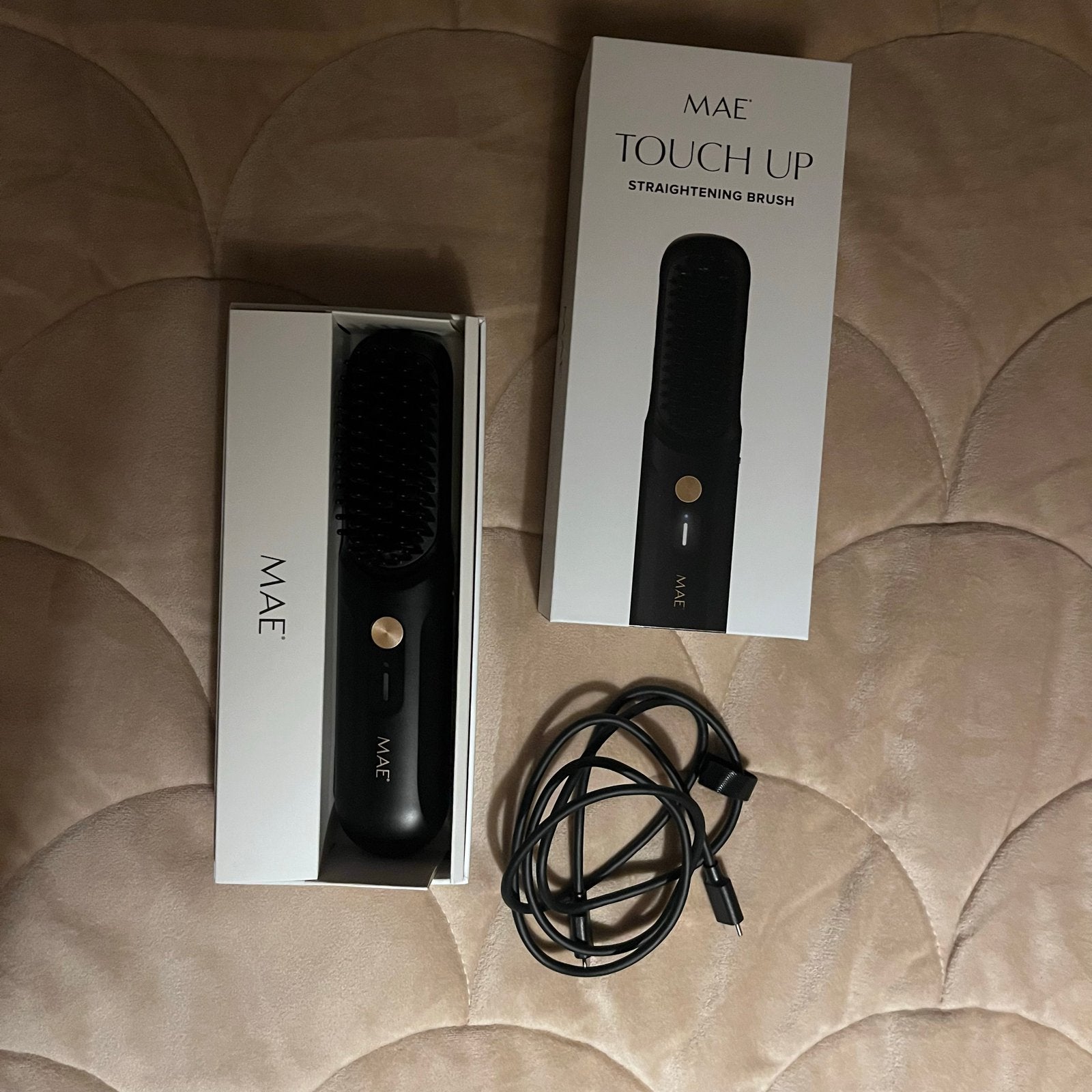MAE Touch Up Straightening Brush - Nieuw in doos, Ophalen of Verzenden, Zo goed als nieuw, Krultang of Stijltang