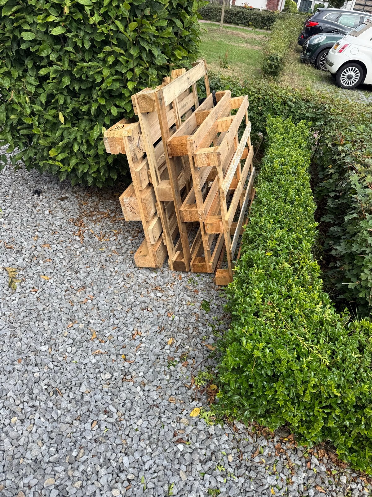 Gebruikte pallets - Ideaal voor diverse projecten, Doe-het-zelf en Verbouw, Ophalen, Gebruikt, 50 mm of meer, Pallet