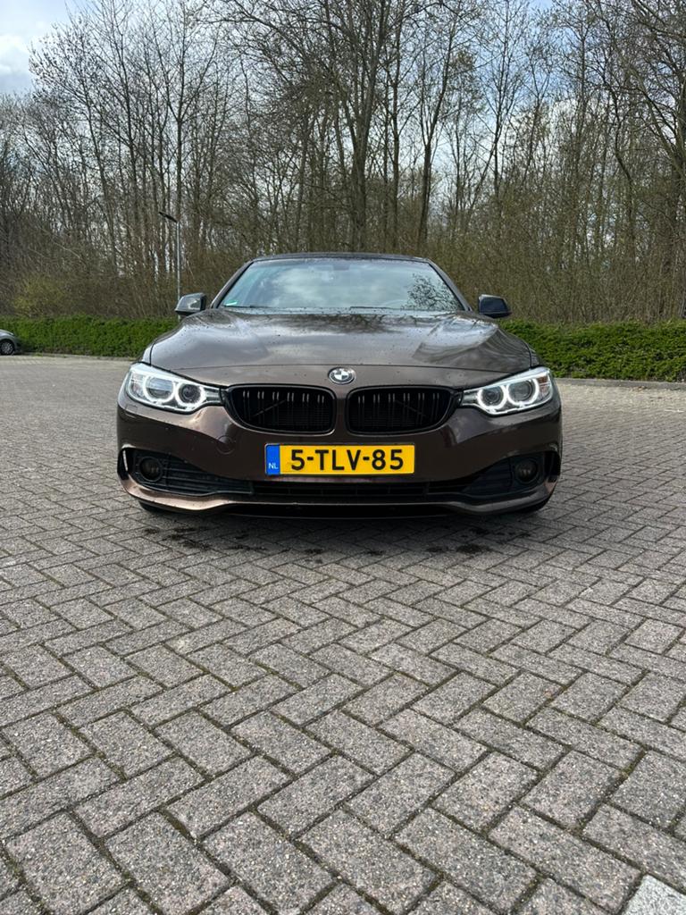 BMW 4-Serie 435DA 3.0 Xdrive 2014 Bruin, Auto's, Automaat, 1800 kg, Bruin, 4 stoelen