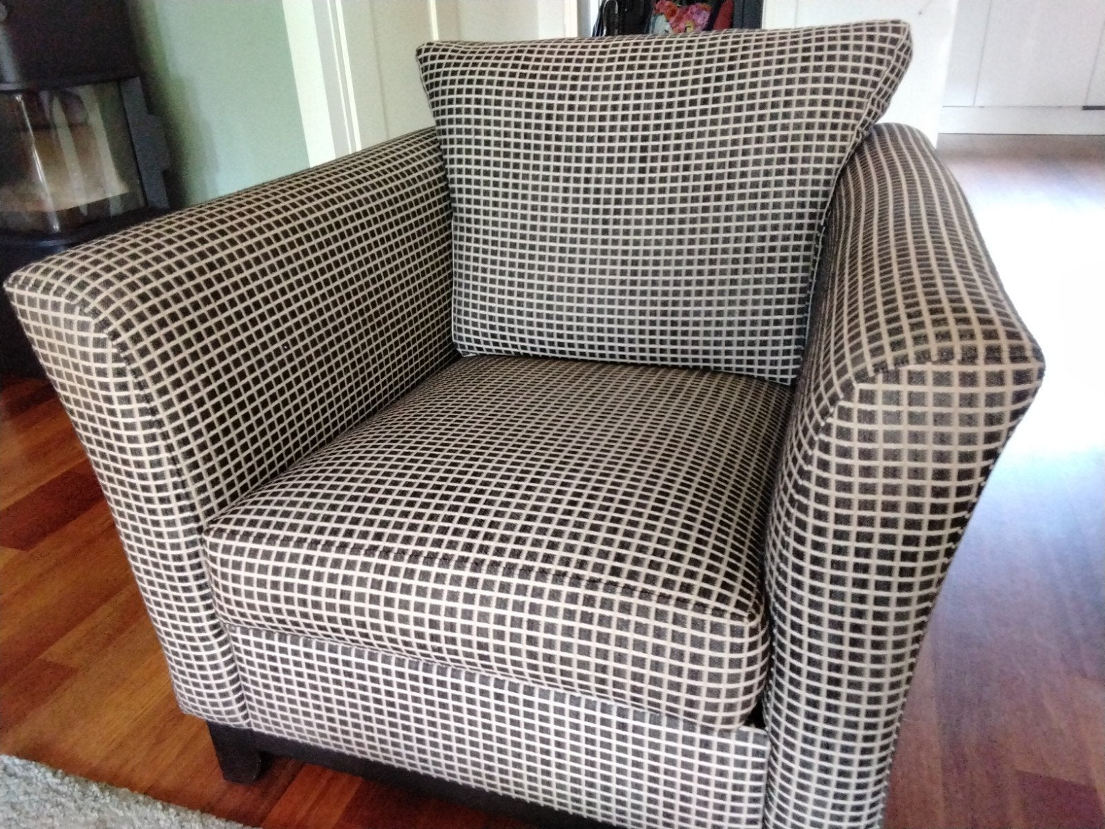 Fauteuil, Ophalen, Gebruikt, Minder dan 75 cm, Stof