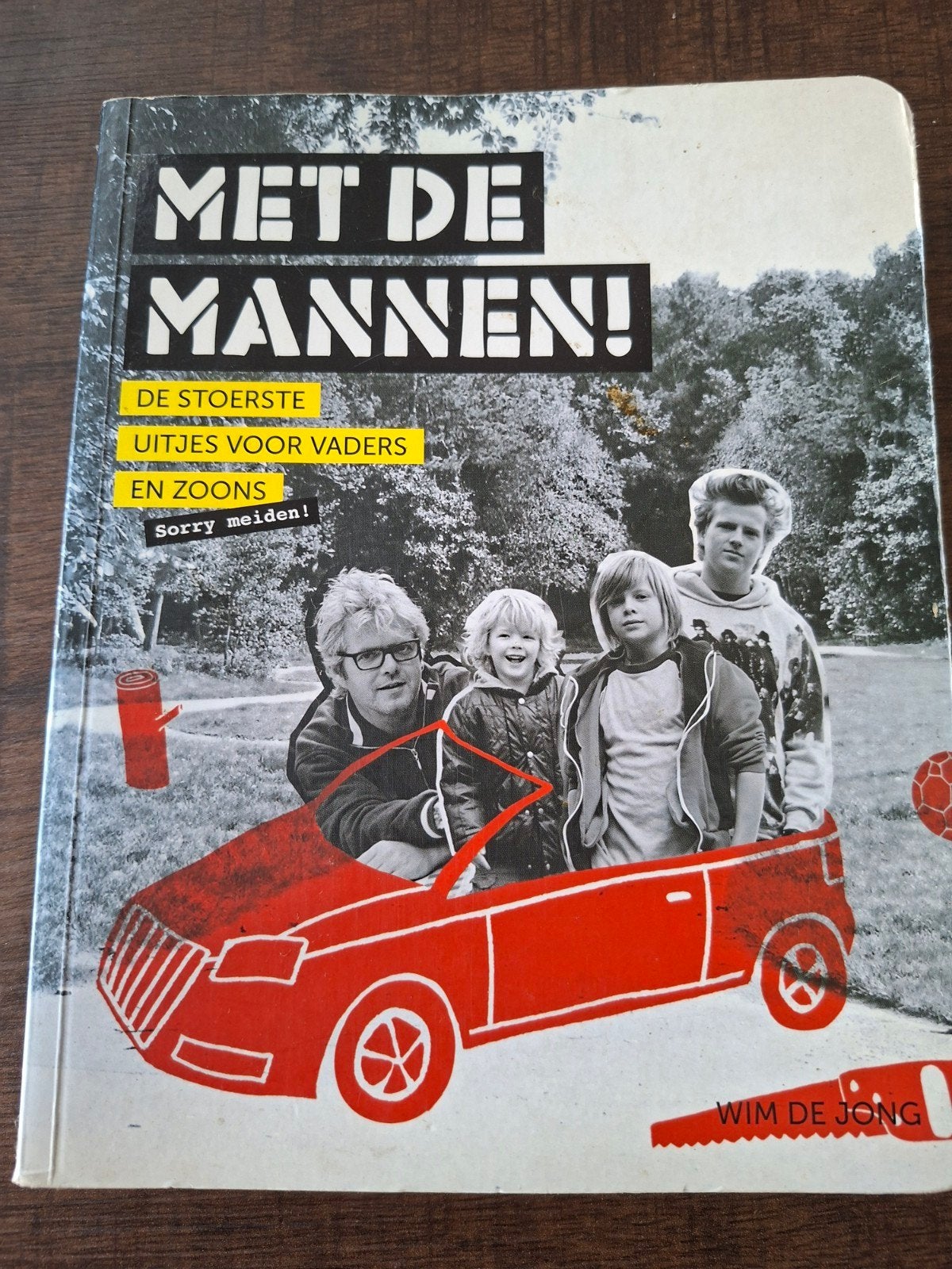 Met de Mannen! - Wim de Jong (Boek), Ophalen of Verzenden, Gelezen, Overige onderwerpen, Wim de Jong