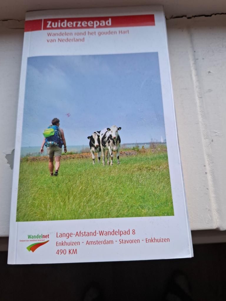 Zuiderzeepad Wandelgids - Lange-Afstand-Wandelpad 8, Boeken, Reisgidsen, Overige merken, Fiets- of Wandelgids, Ophalen of Verzenden