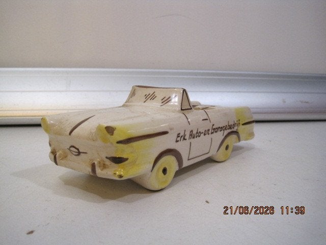 opel asbak uit wouw 18,5 cm (396), Verzamelen, Ophalen of Verzenden, Gebruikt, Auto's