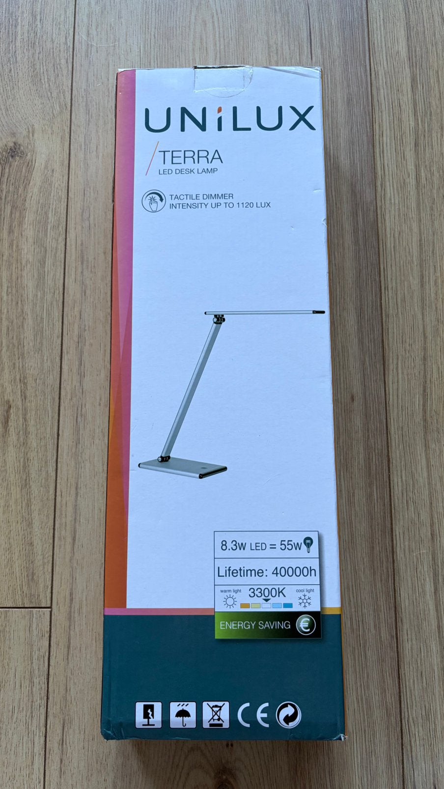 Unilex terra led desk lamp / tafel lamp, Ophalen of Verzenden, Zo goed als nieuw