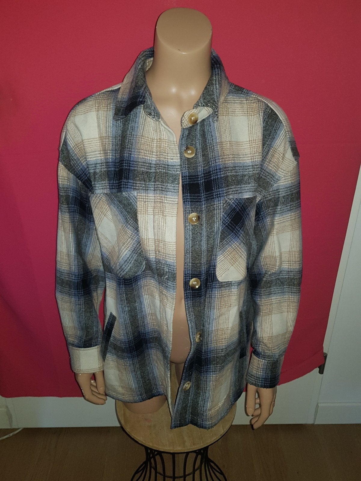 Vest (517), Maat 38/40 (M), Blauw, Ophalen of Verzenden, Zo goed als nieuw