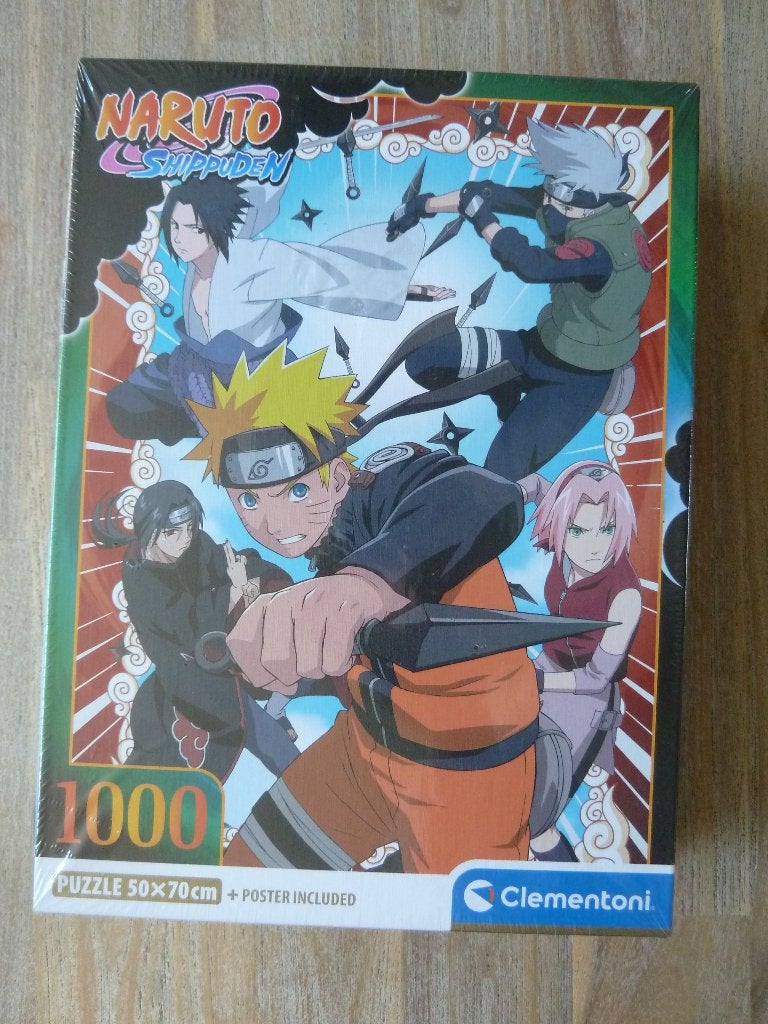 puzzel NARUTO 1000 stukjes, Ophalen, Meer dan 50 stukjes, Nieuw, 6 jaar of ouder