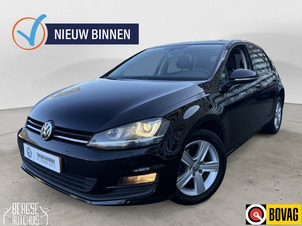 Volkswagen Golf 1.2 TSI Highline DSG CRUISE KEYLESS NAVI, Auto's, Volkswagen, Euro 5, Stof, Gebruikt, Zwart