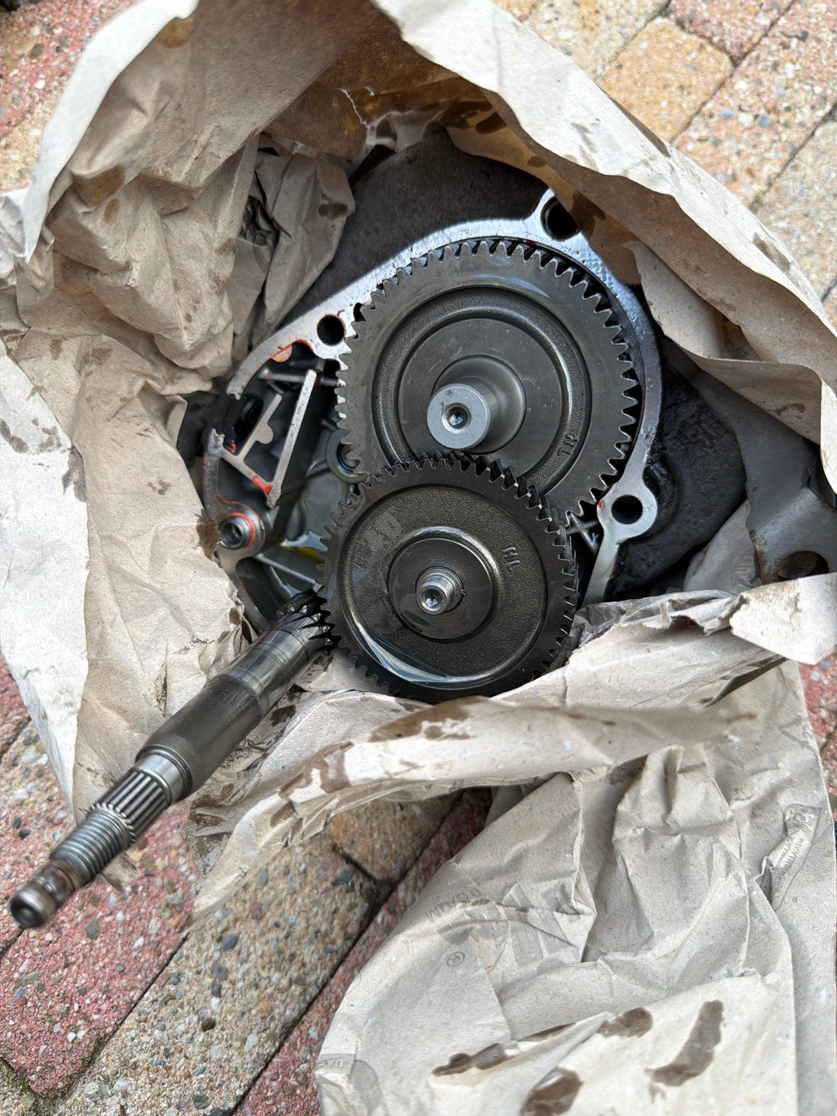 Vespa Sprint E5 Brom Vertanding met Deksel, Ophalen of Verzenden, Gebruikt, Overige typen, Vespa
