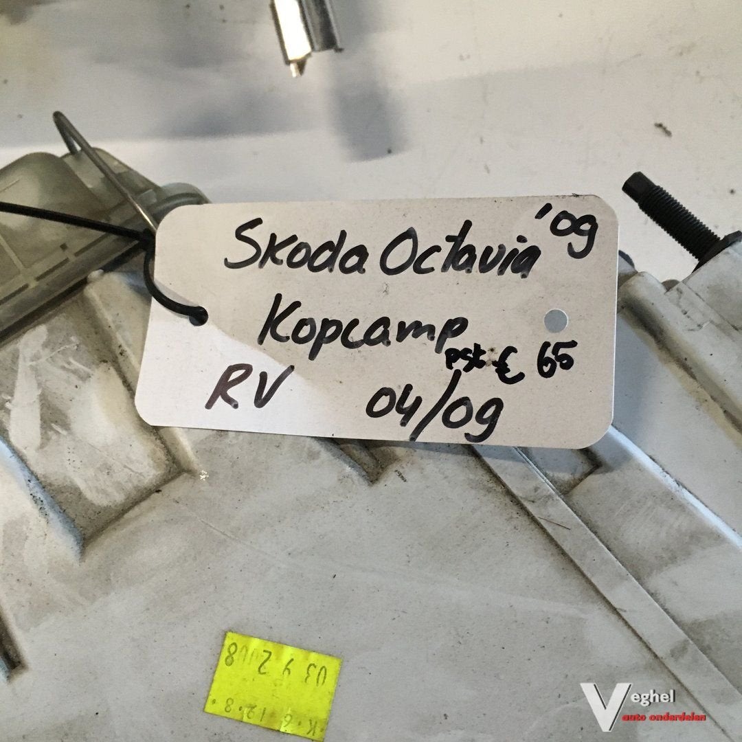 Skoda Octavia 2009 Koplamp Rechts, Gebruikt, -, -, Ophalen of Verzenden