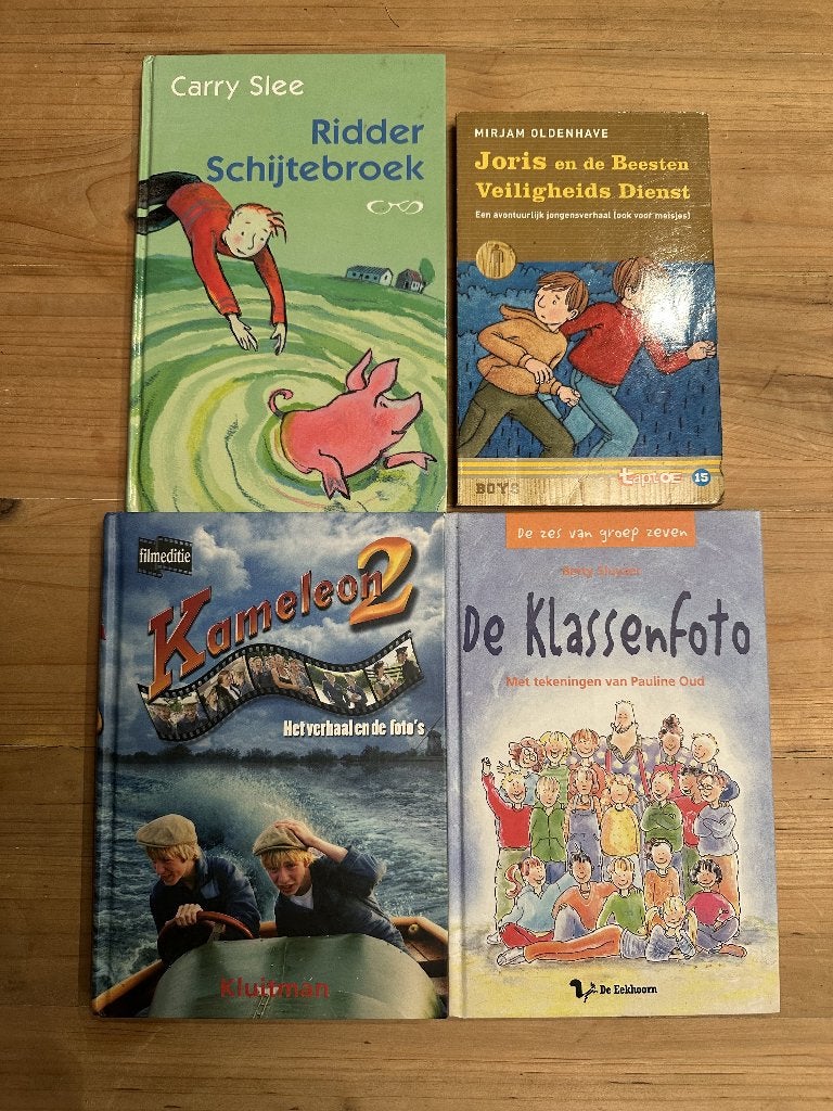 4 leuke kinderboeken, Boeken, Ophalen of Verzenden, Zo goed als nieuw