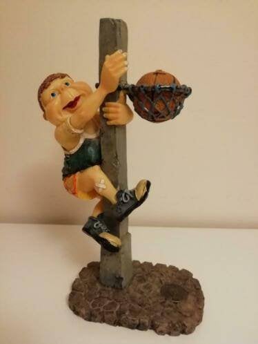 Volk van Laaf basketballer, Verzamelen, Efteling, Ophalen of Verzenden, Gebruikt, Beeldje of Poppetje