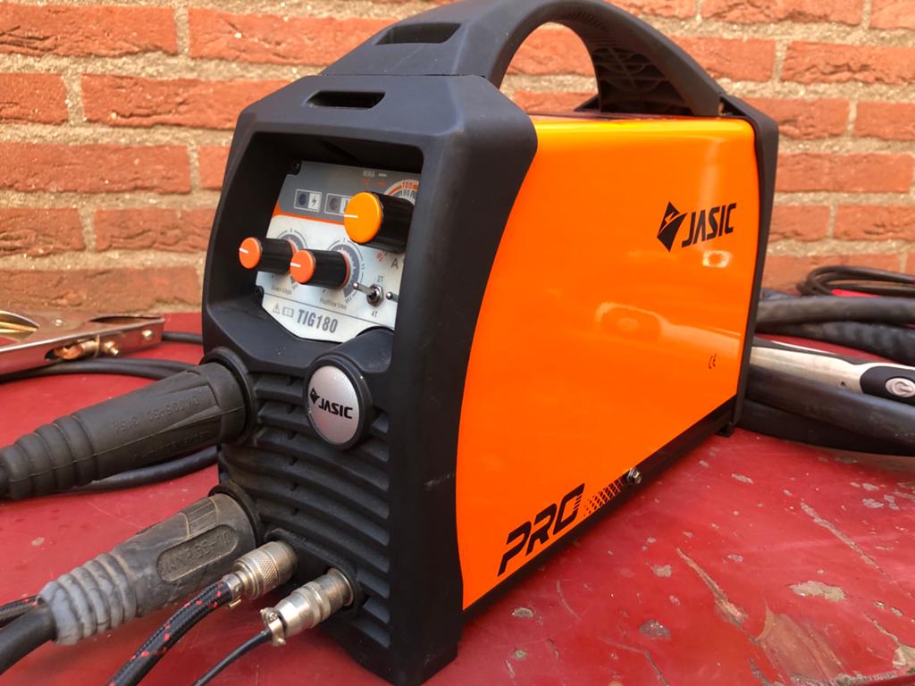 Jasic TIG 180 Lasapparaat - Zo goed als nieuw, Doe-het-zelf en Verbouw, Gereedschap | Lasapparaten, Ophalen of Verzenden, Zo goed als nieuw