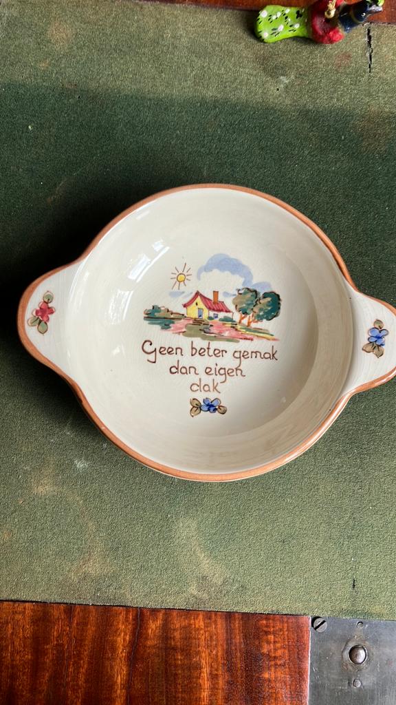 Vlieg-uut schaaltje Soest vintage, Ophalen of Verzenden