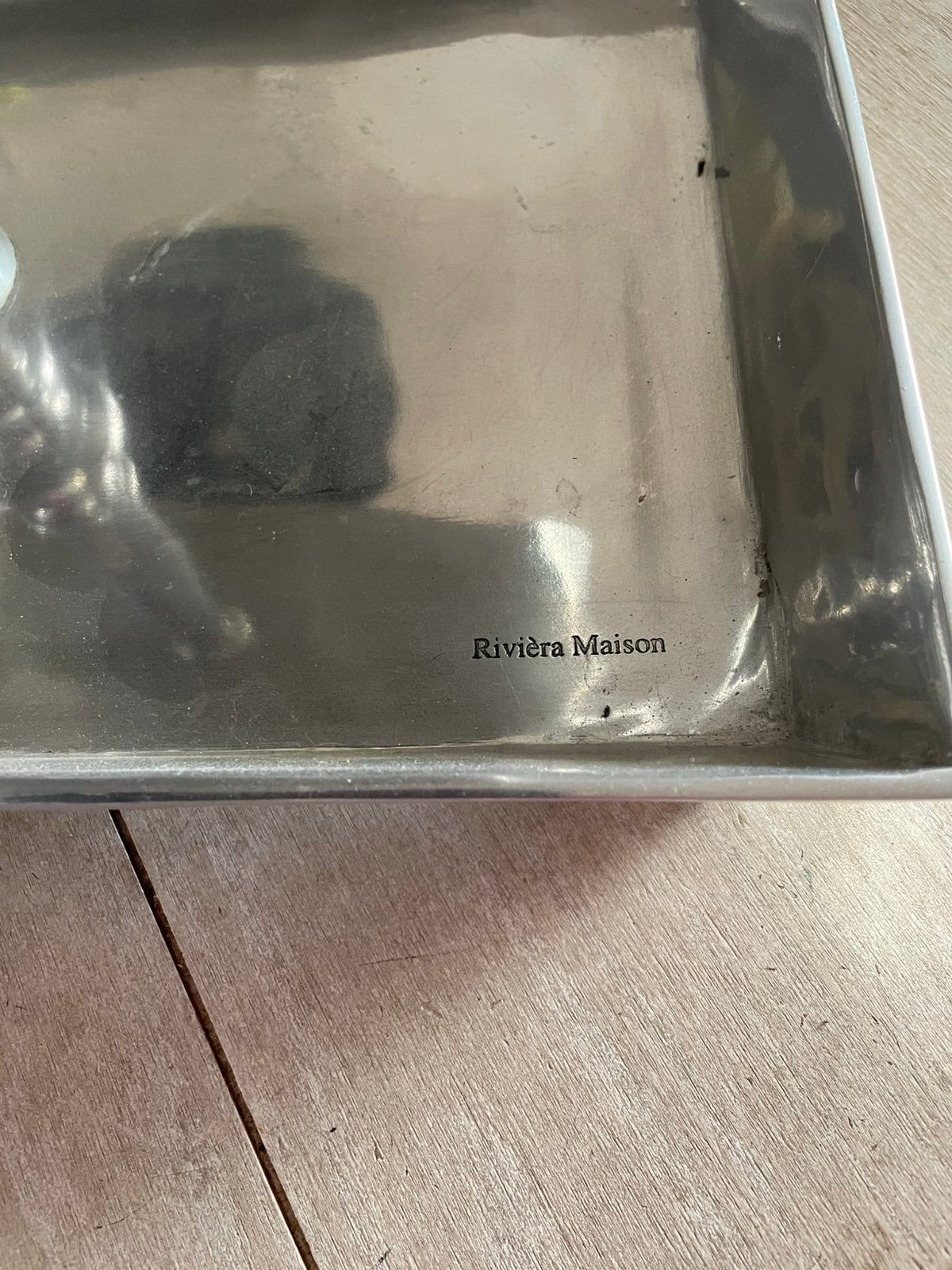 Groot etagere Riviera maison, Ophalen of Verzenden, Zo goed als nieuw, Rond, Hout