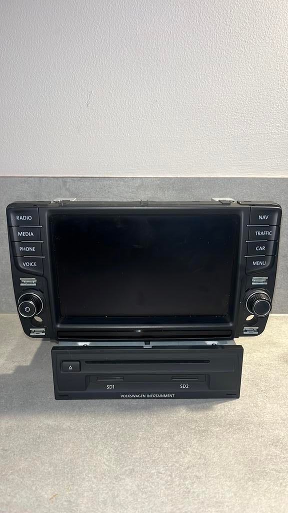 Volkswagen Discover Pro MIB1 + scherm 5G0 035 043 D, Ophalen of Verzenden, Gebruikt