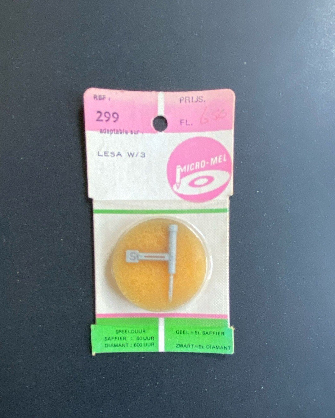 LESA W/3 Platenspeler Naald - Nieuw, Ophalen of Verzenden, Nieuw, Platenspeler-onderdeel, Overige merken