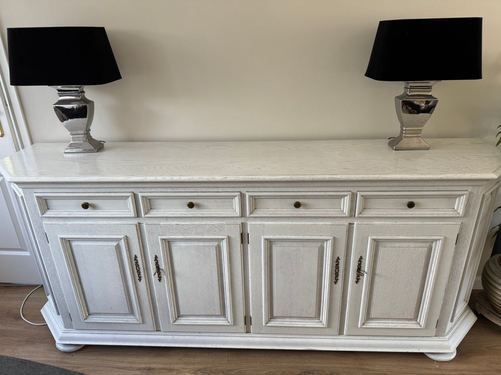 Dressoir massief hout, Ophalen, Gebruikt, 25 tot 50 cm