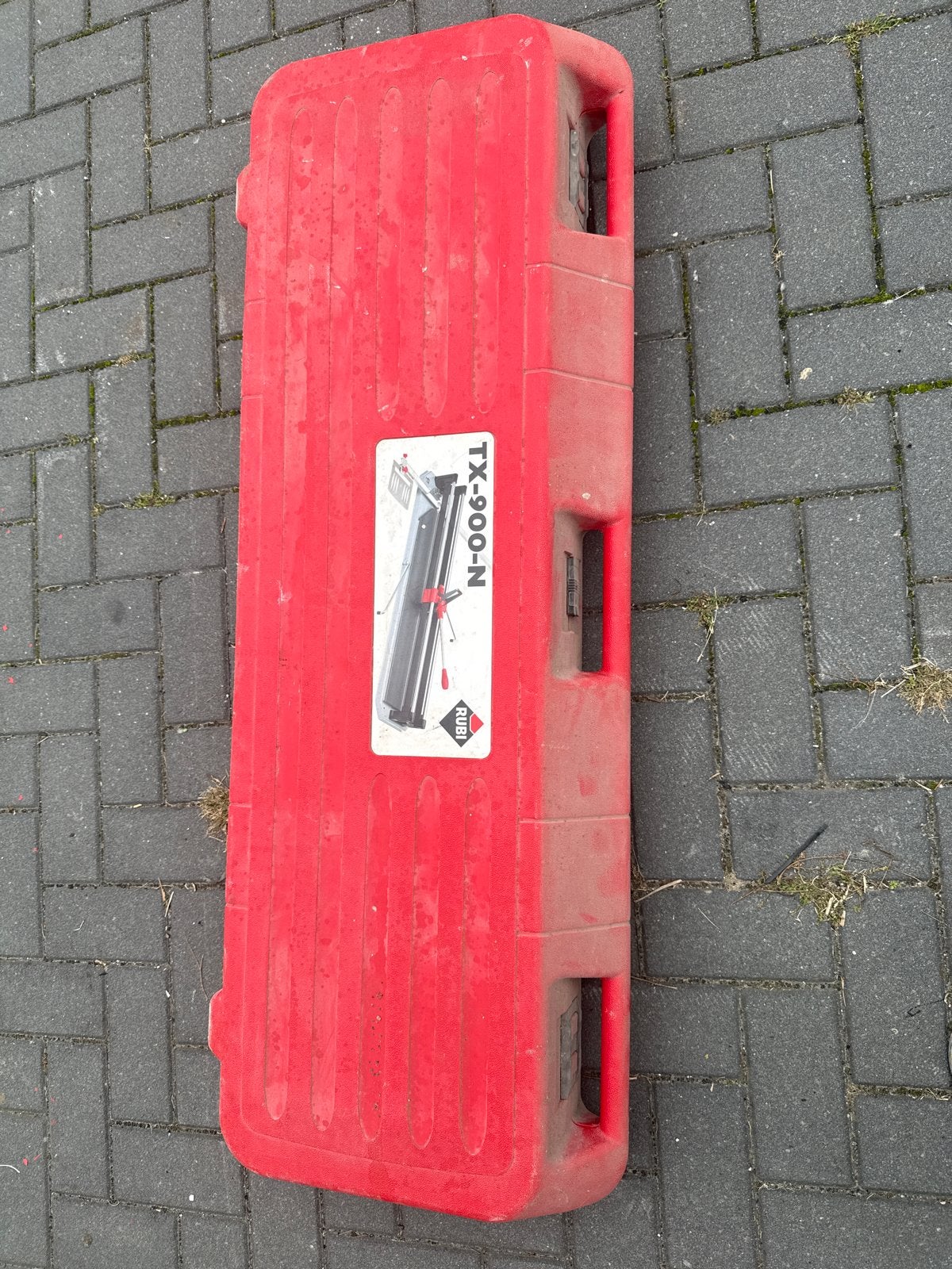 Rubi TX-900-N Tegelsnijder in koffer, Ophalen of Verzenden, Gebruikt, Snijgereedschap, Rubi