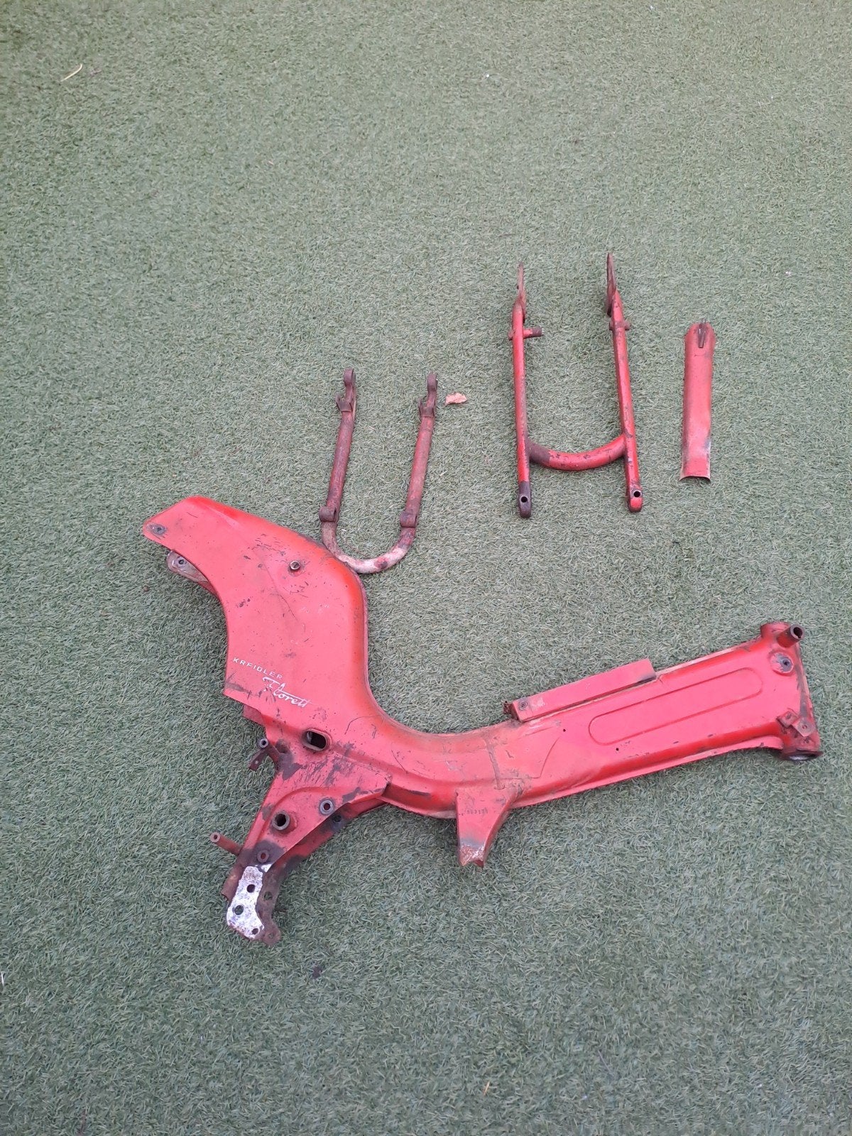 Eitank super 4 1962 frame, Fietsen en Brommers, Ophalen, Gebruikt, Frame